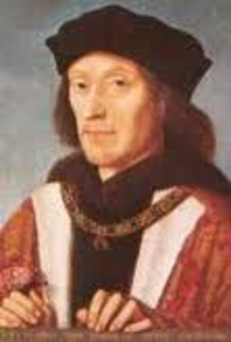 •	1485-First Tudor king, Henry VII, is crowned
