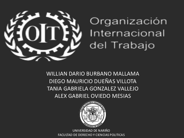 1833: surgimiento de la OIT