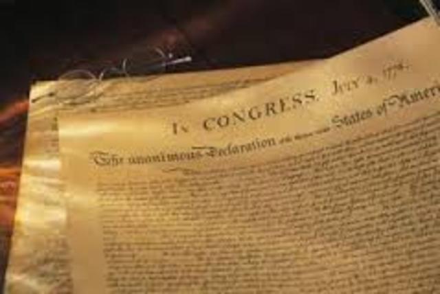 The Declaration of Independence