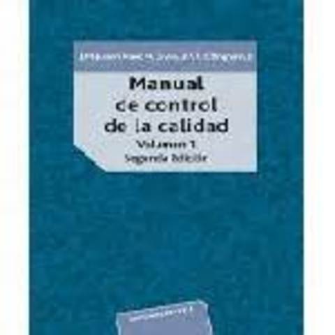 1era Edicion De su obra "Manual de control de calidad" Joseph M. Juran