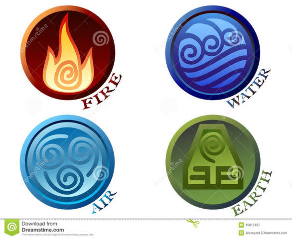 los cuatro elementos