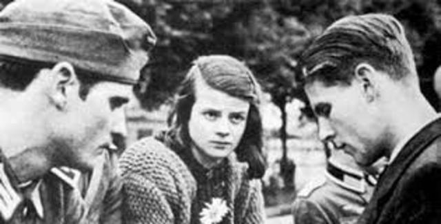 Munich resistance group "White Rose" captured by Nazis