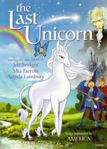 Last Unicorn comes out on VHS