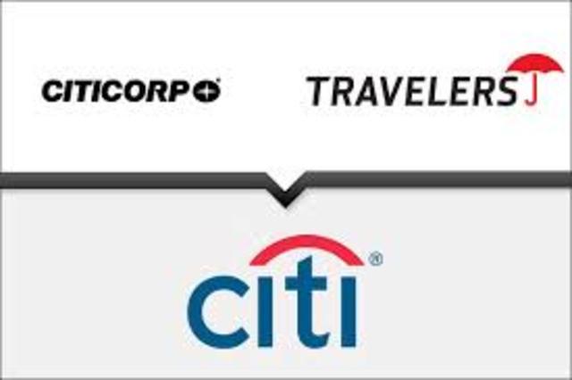 Citigroup was formed