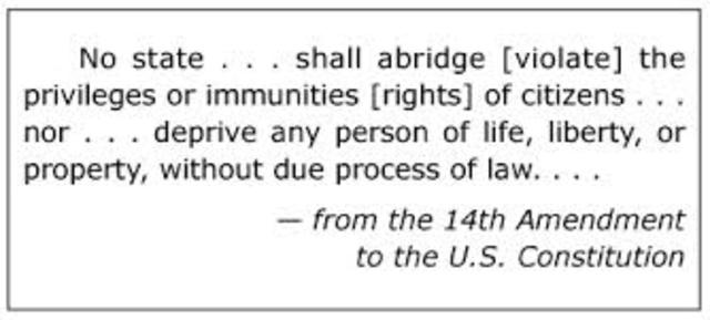 The Fourteenth Amendment