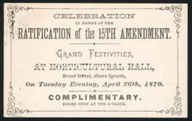The Fifteenth Amendment