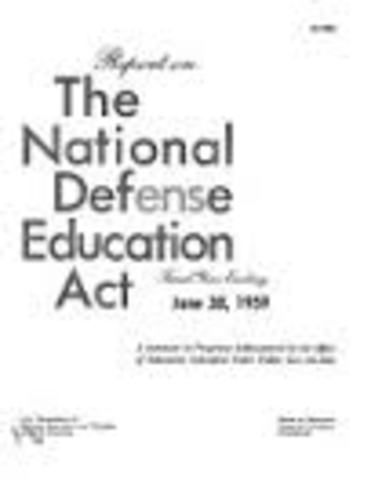 National Defense Education Act (NDEA)