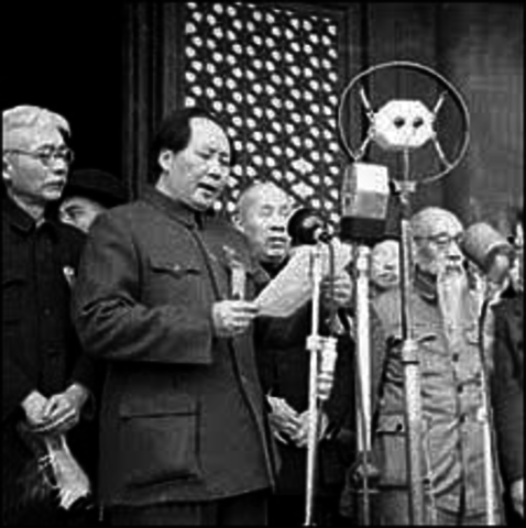 Founding of People's Republic of China
