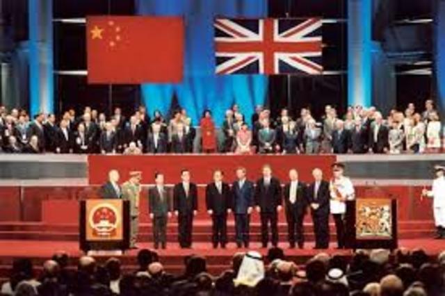 Hong Kong Returned to China