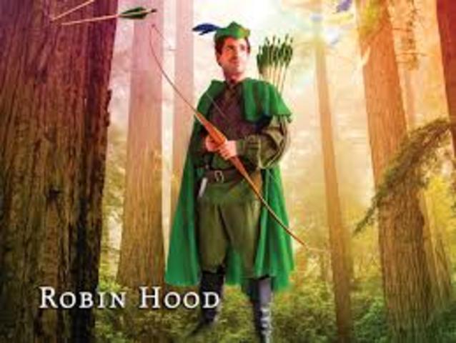 First appearance of Robin Hood in literature