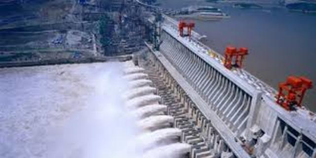 Building of the Three Gorges Dam