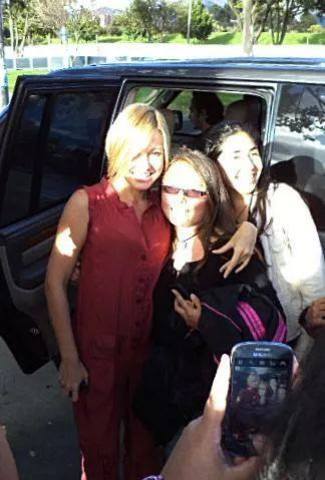 con Fanny Lu en los 40 principales