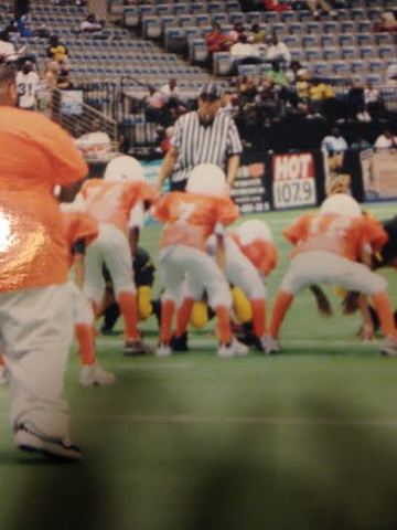 Playing my First Football Game