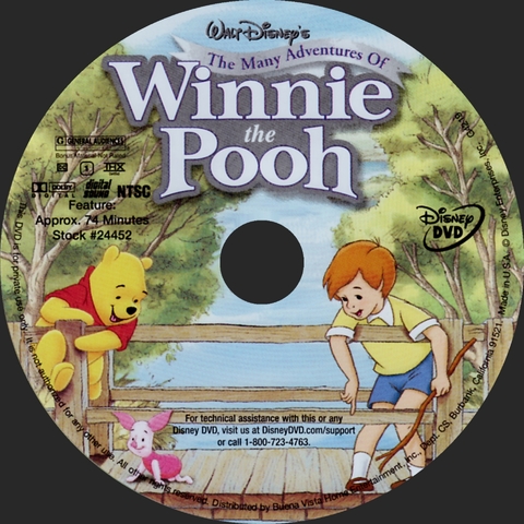 Disney's home video division releases its first DVD's