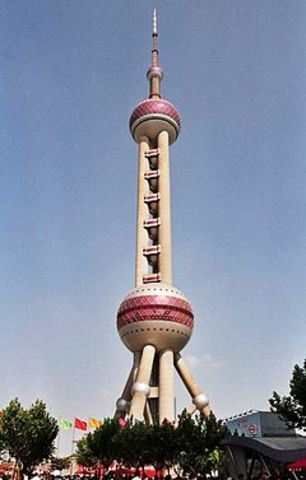 Oriental Pearl Tower de Radio y TV