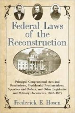 The Reconstruction Acts (1 and 2)