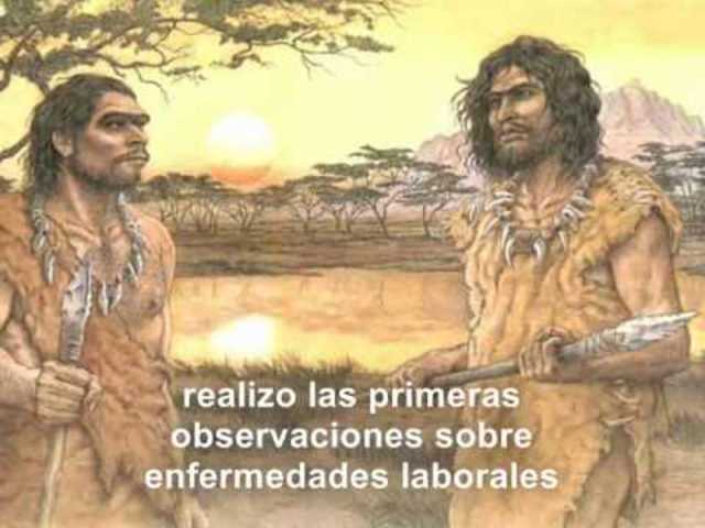 el comienzo de la vida laboral