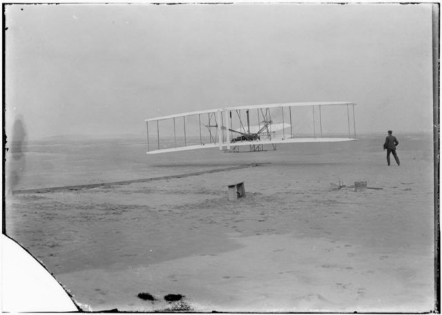 Wrights first flight