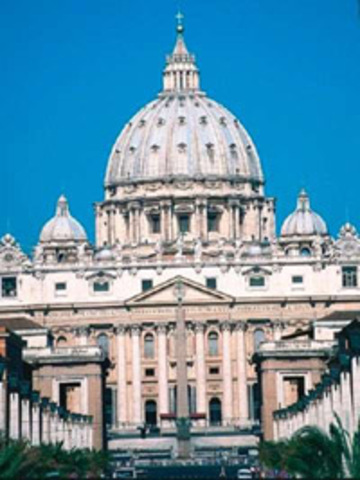 ARTWORK. St. Peter's Basilica (E.R.)