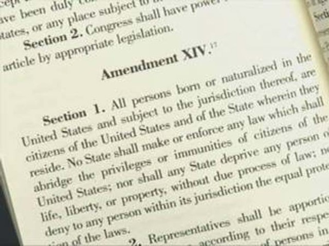 The Fourteenth Amendment