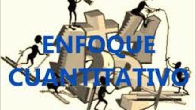 Enfoque cuantitativo