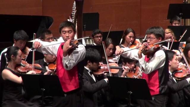 Daniel went to Spain and performed with the SHS orchestra