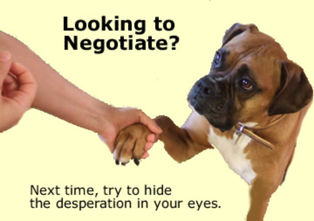 further negotiations