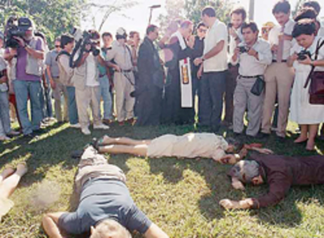 Asesinato de Jesuitas, Elba y Celina Ramos