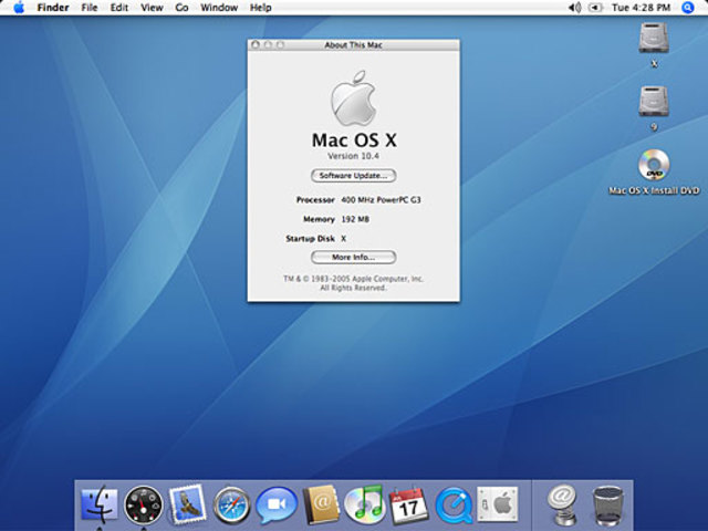 Mac OS X 10.4 “Tiger”