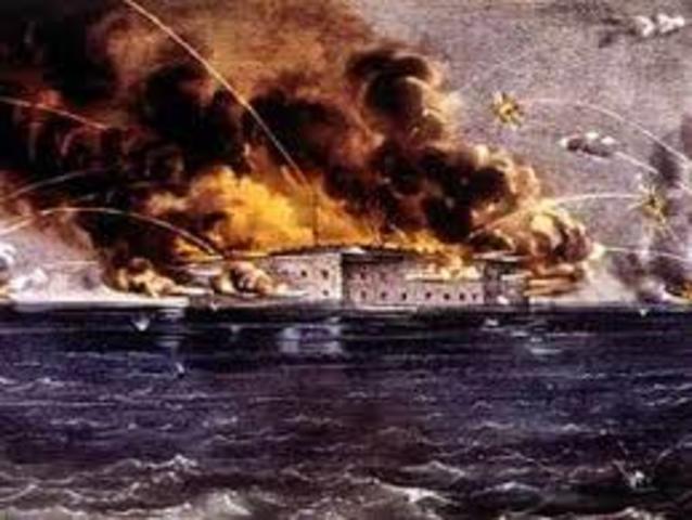 the takeover at fort sumter