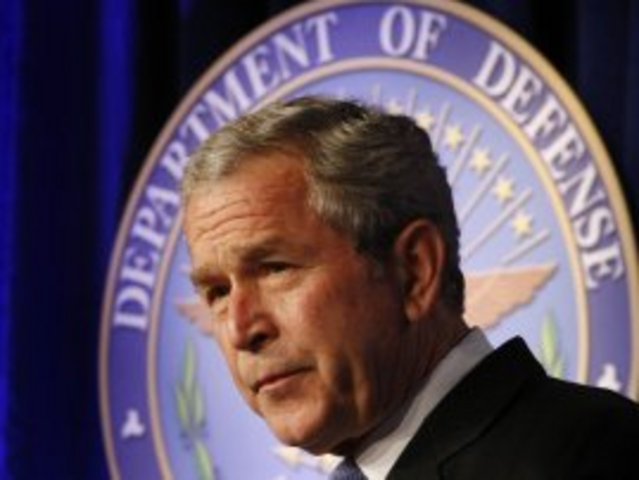 George Bush appears on Deal or No Deal