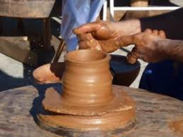 trabajos de alfareria