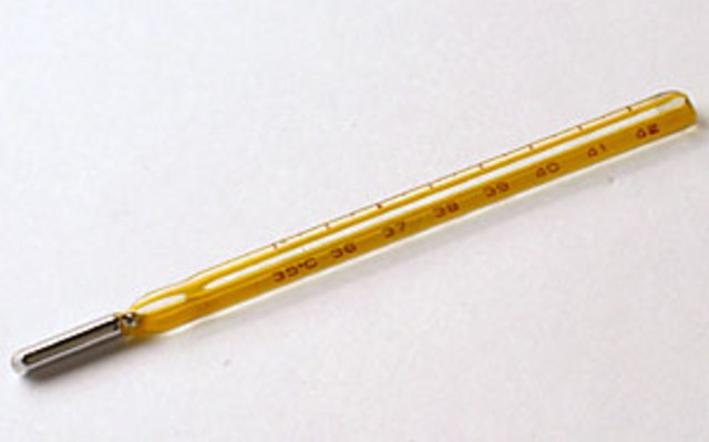 d.C. Termometro de Mercurio