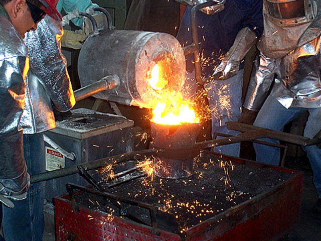 primeros trabajos de metalurgia