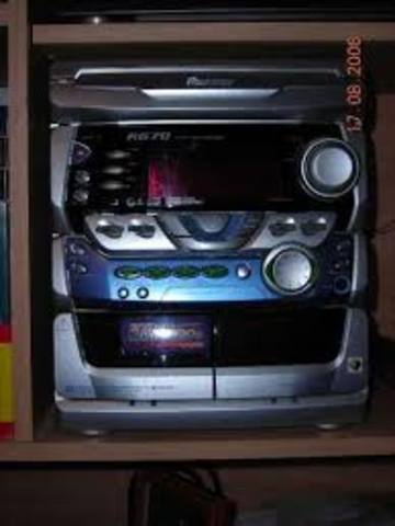 mi primer equipo de música a los 15 años