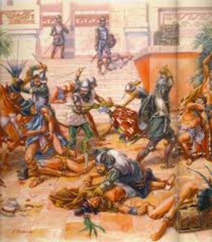 Matanza del Templo Mayor de la Gran Tenochtitlán