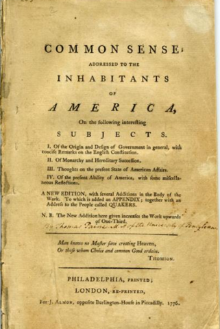 Common Sense Published