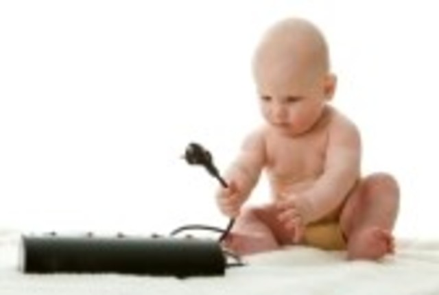 I got shocked by an outlet.