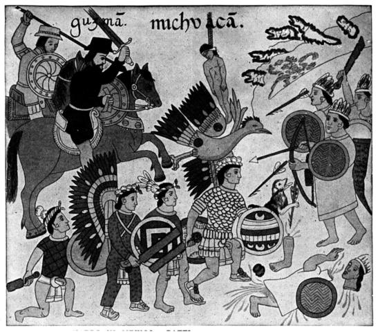 Masacre en la ceremonia del dios Huitzilopochtli