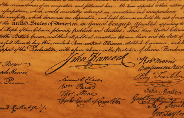 The Declaration of Independance