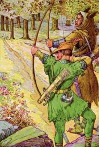 first appearance of Robin Hood in literature