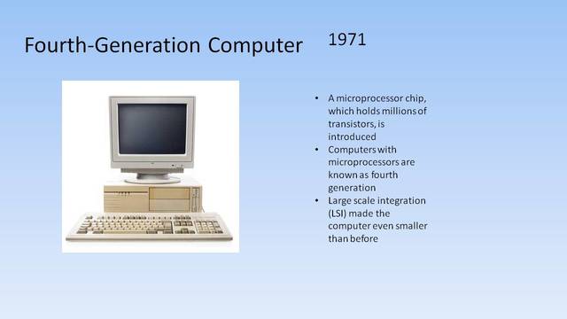 Fourth-Generation Computers