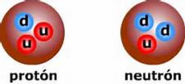 Descubrimiento protón y neutrón