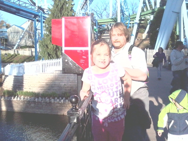 We went to Hershey Park for the spring opening day.
