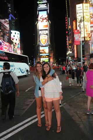 The journey of my life, New York