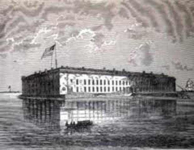 The Attack On Fort Sumter