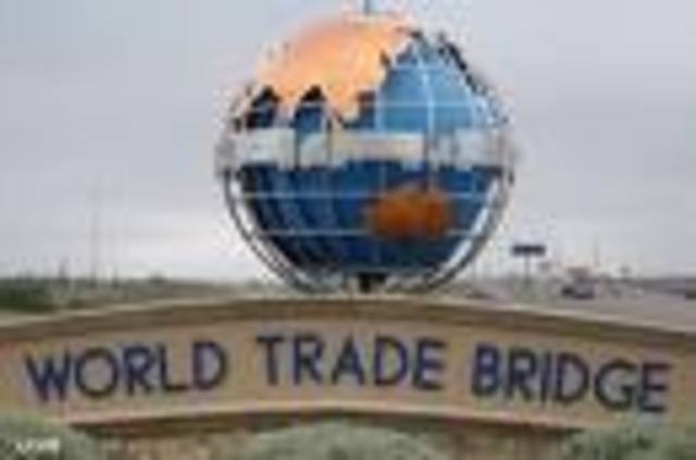 World Trade Bridge opens.
