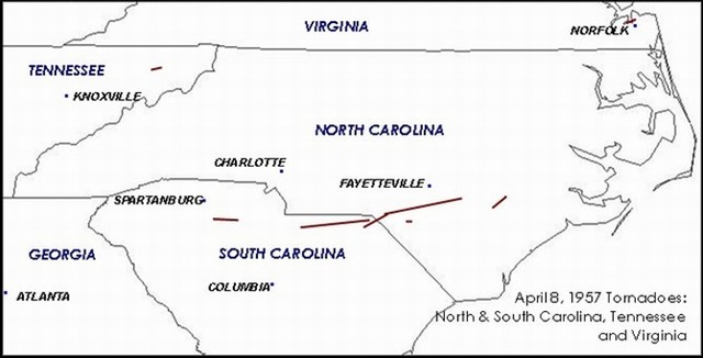 Tornado in Roseboro and Parkersburg
