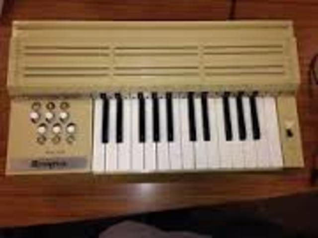 Began playing a Sears Organ