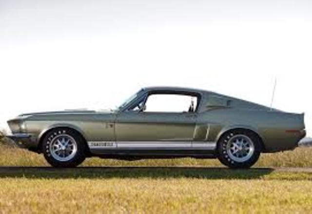 The first ford mustang was built
